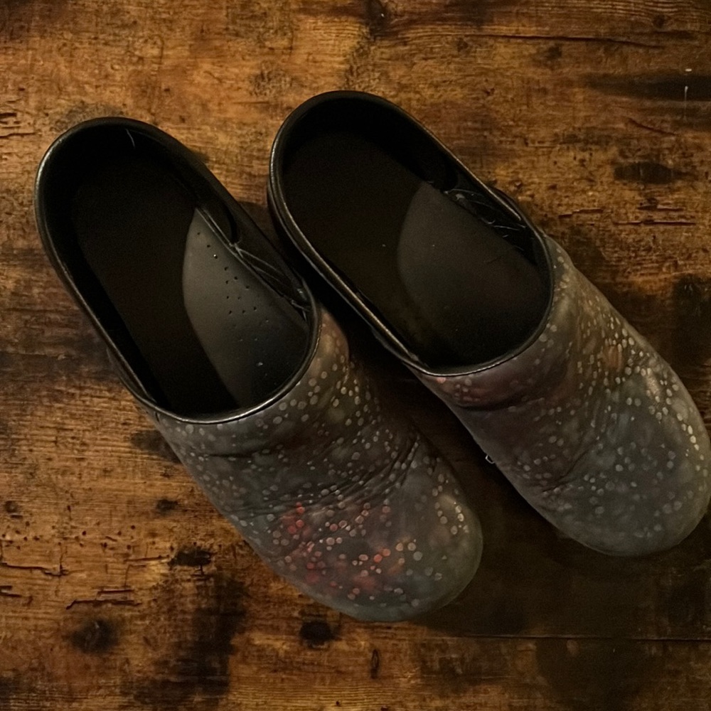 - Dansko Polka Dot Clogs